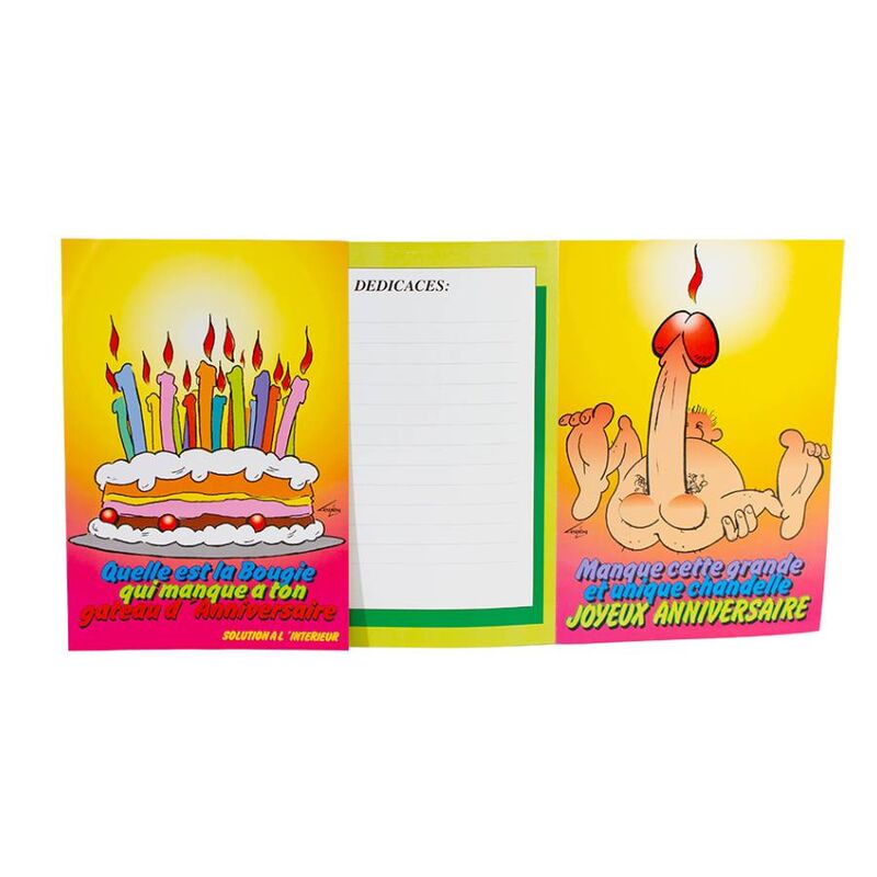 FEMARVI - BIRTHDAY CARD /FR