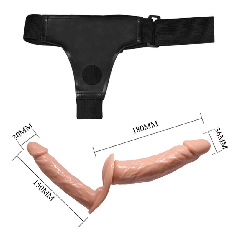 TANZ - ULTRA LEIDENSCHAFTLICHE DOPPELDILDOS MIT HARNESS