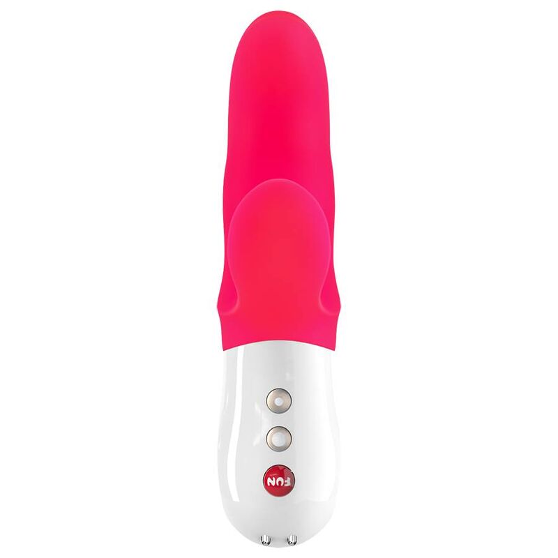 FUN FACTORY - VIBRADOR MISS BI DUAL ROSA BRANCO