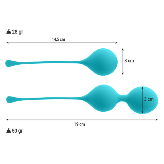 INTENSE - KENDALL BLUE KEGEL BALLS PACK