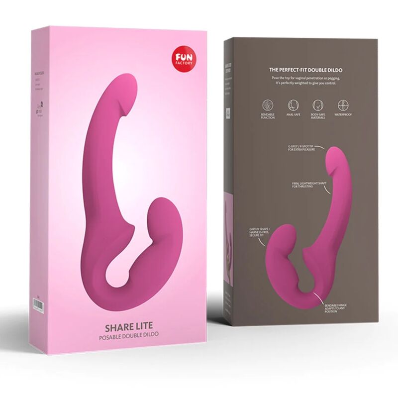 FUN FACTORY - SHARE LITE BLACKBERRY DOPPELDILDO