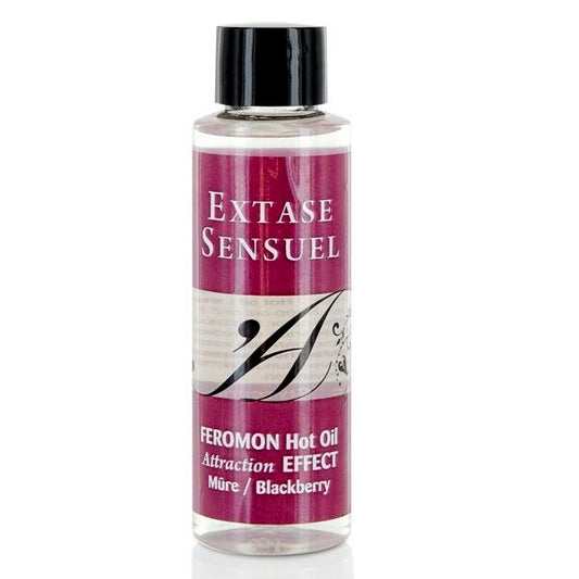 SENSUAL EXTASE - WARMING EFFECT MASSAGE OIL WITH BLACKBERRY PHEROMONES 100 ML