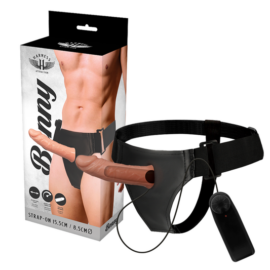 HARNESS ATTRACTION - RNES HOLLOW BENNY MIT VIBRATOR 15 CM -O- 4,5 CM