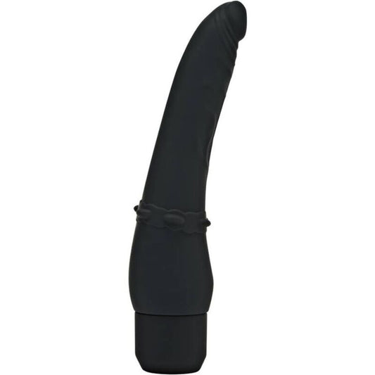 GET REAL - KLASSISCHER GLATTER SCHWARZER VIBRATOR