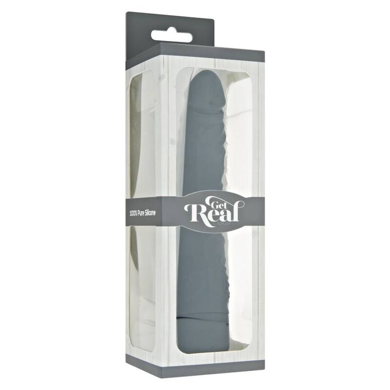 GET REAL - VIBRADOR SLIM CLSSICO PRETO