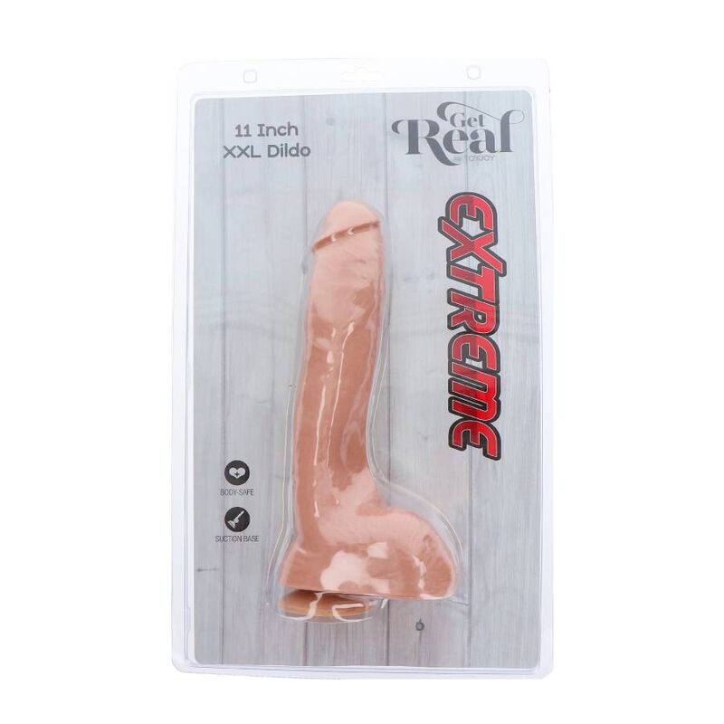 GET REAL - EXTREM XXL DILDO 28 CM HAUT