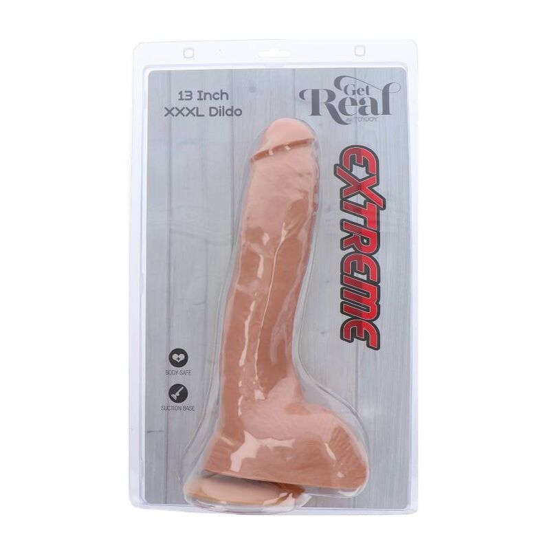 GET REAL - EXTREM XXXL DILDO 34 CM HAUT