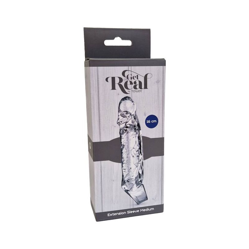 GET REAL - TRANSPARENT MEDIUM EXTENSION SLEEVE