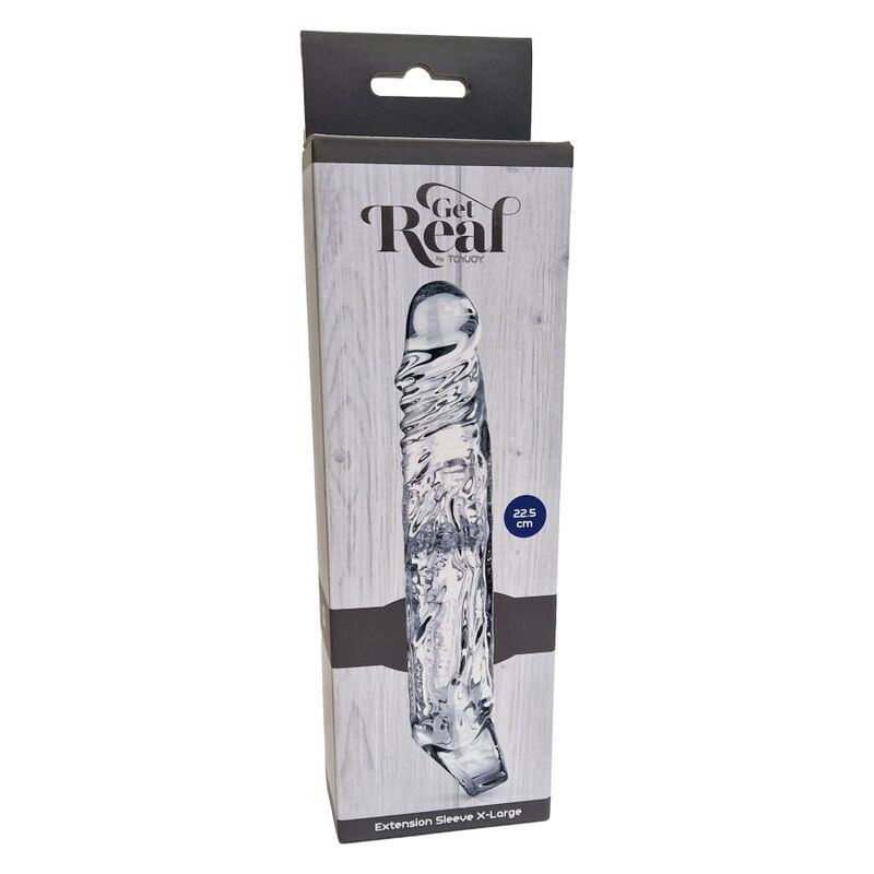 GET REAL - TRANSPARENT XLARGE EXTENSION SLEEVE