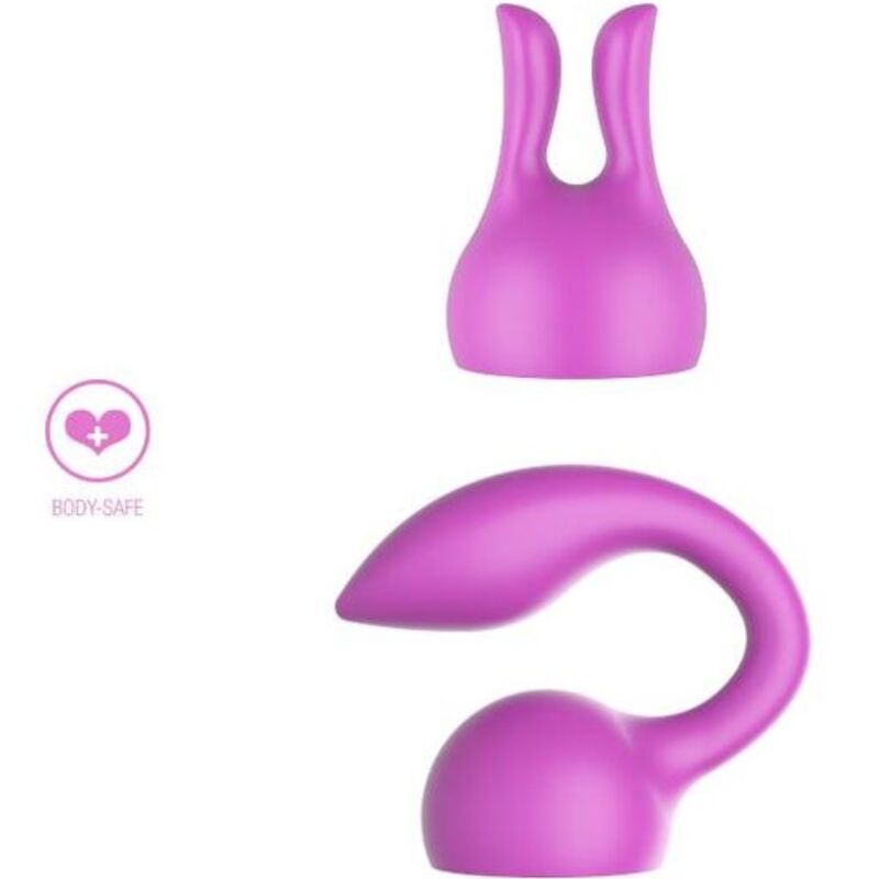 XOCOON - FUCHSIA PERSONAL MASSAGER ATTACHMENTS