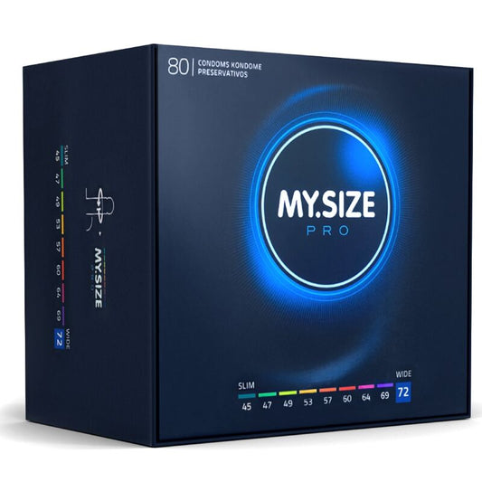 MY SIZE - PRO CONDOMS 72 MM 80 UNITS