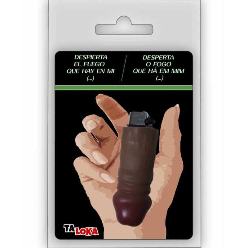 TALOKA - FANTASTIC LIGHTWEIGHT PENIS-SHAPED MULATTO COLOR 100% RECHARGEABLE