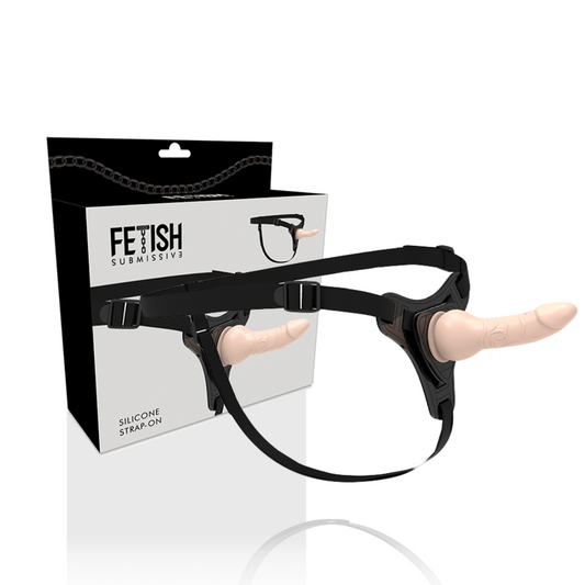 FETISH SUBMISSIVE HARNESS - REALISTIC SILICONE FLESH 16CM