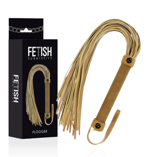 FETISH SUBMISSIVE ORIGEN - VEGAN LEATHER WHIP