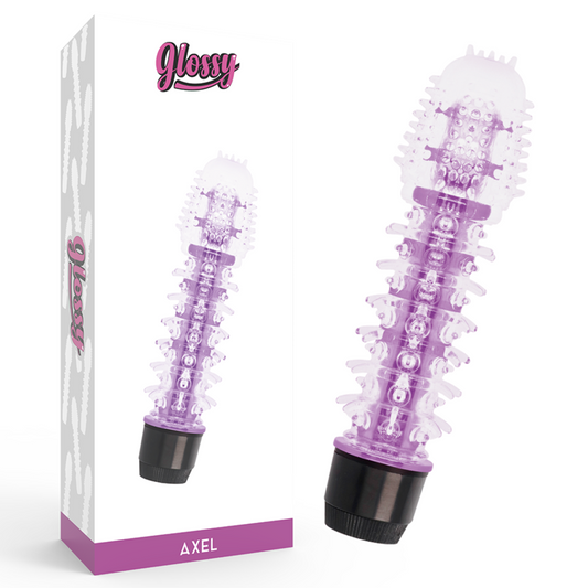 GLOSSY - PURPLE AXEL VIBRATOR