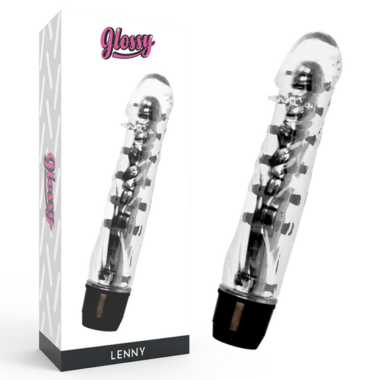 GLOSSY - BLACK LENNY VIBRATOR