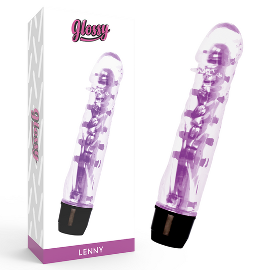 GLOSSY - PURPLE LENNY VIBRATOR