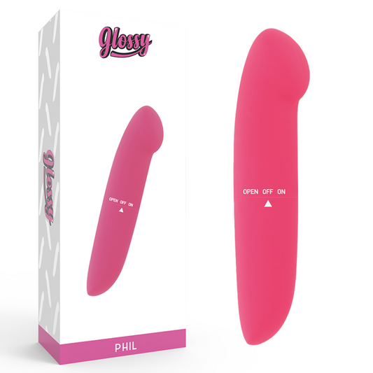 GLOSSY - PHIL PINK VIBRATOR