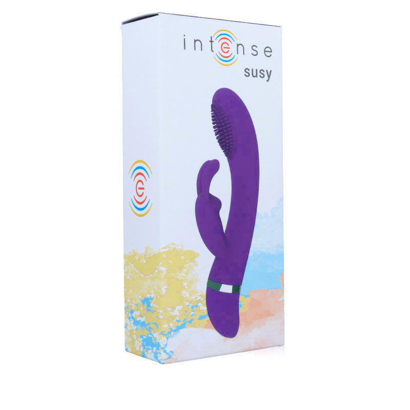 INTENSE - VIBRADOR OSCILANTE SUSY SILICON RABBIT LILAC