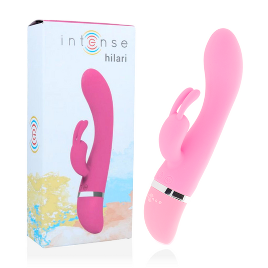 INTENSE - HILARI ROSA LUXUSVIBRATOR AUS SILIKON