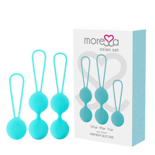 MORESSA - OSIAN SILICONE PREMIUM TURQUOISE SET