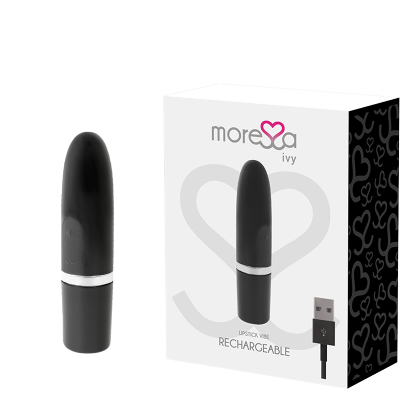 MORESSA - IVY TRAVEL STIMULATOR VIBRATOR BLACK