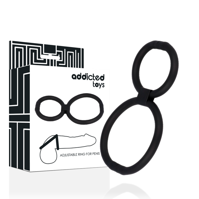 ADDICTED TOYS - ADJUSTABLE PENIS RINGS