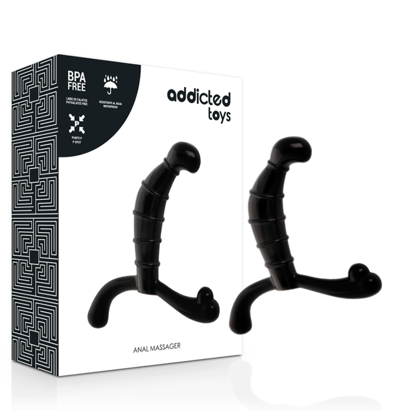 ADDICTED TOYS - PROSTATE ANAL PLEASURE BLACK