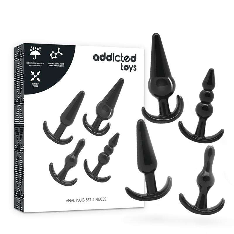 ADDICTED TOYS - SET of 4 ANAL PLUGS