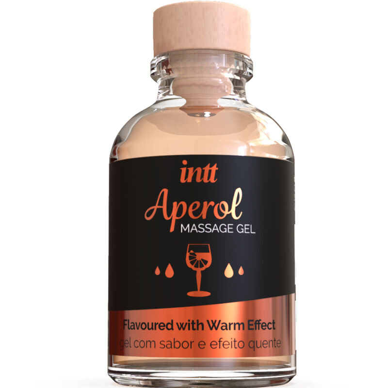 INTT MASSAGE & ORAL SEX - GEL DE MASSAGEM APEROL EFEITO DE CALOR INTENSO