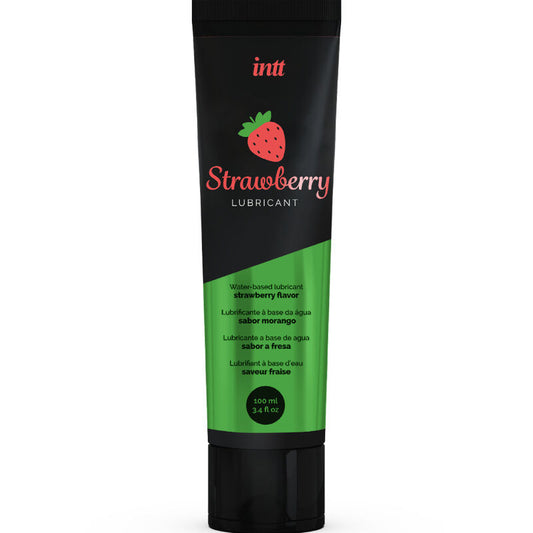 INTT LUBRICANTS - WATER-BASED INTIMATE LUBRICANT STRAWBERRY FLAVOR