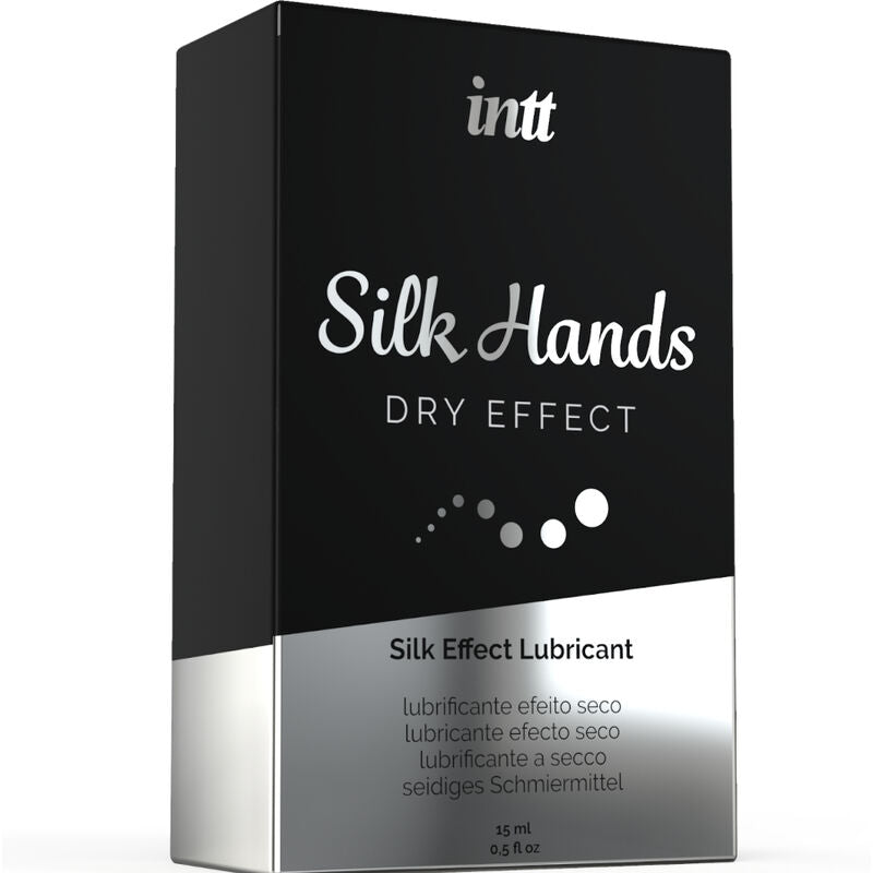 INTT LUBRICANTS - SILK MÃOS LUBRIFICANTE CONCENTRADO FÓRMULA DE SILICONE 15 ML