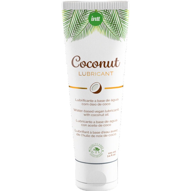 INTT - WATER-BASED VEGAN LUBRICANT WITH INTENSE COCONUT FLAVOR