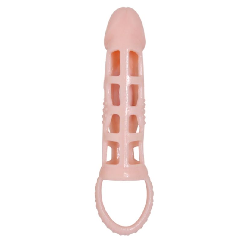 PRETTY LOVE - HARRISON PENIS EXTENDER COVER WITH VIBRATOR AND 13.5 CM HANDLE