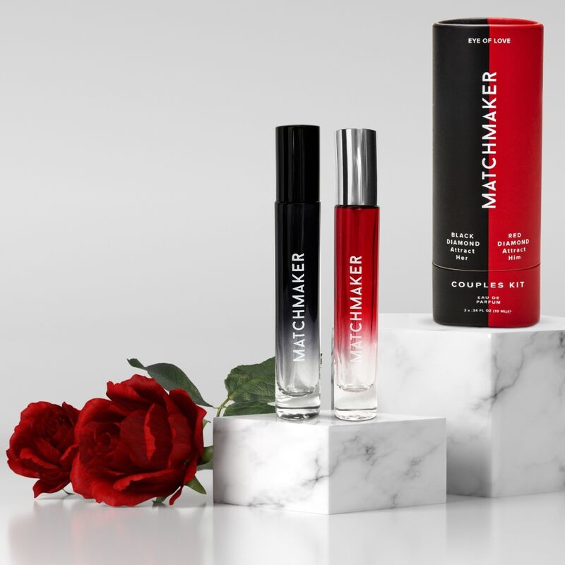 EYE OF LOVE - 2-TEILIGES PHEROMONIE-SET FÜR PAARE ZUR ANZIEHE VON SIE UND IHN 20 ML