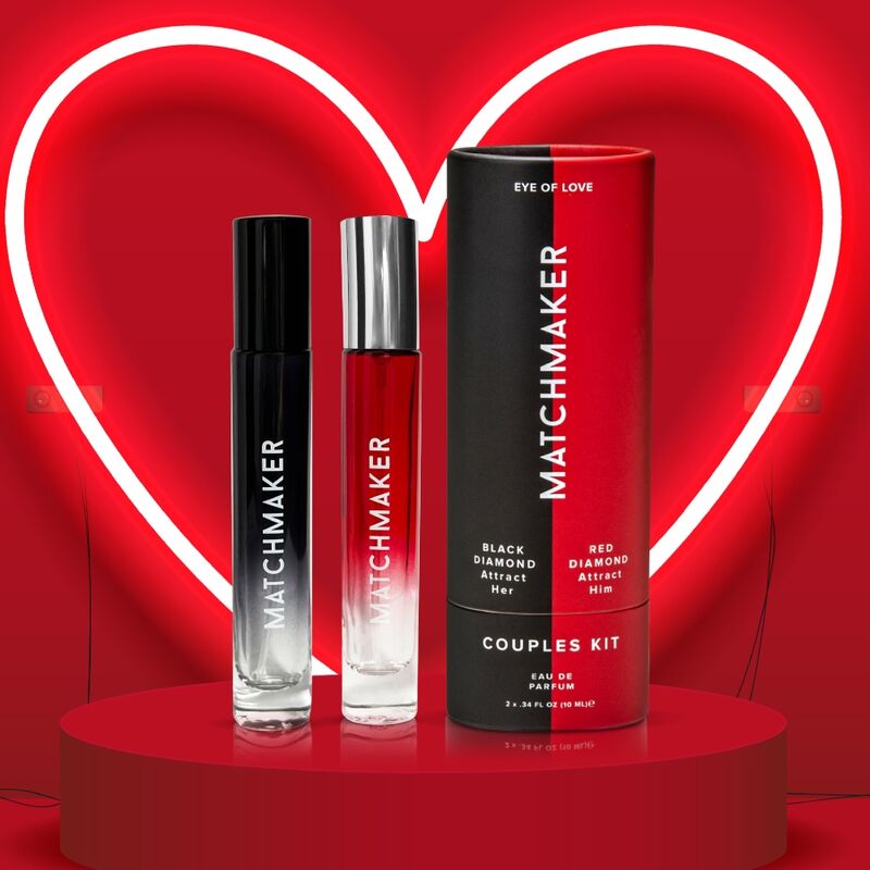 EYE OF LOVE - 2-TEILIGES PHEROMONIE-SET FÜR PAARE ZUR ANZIEHE VON SIE UND IHN 20 ML