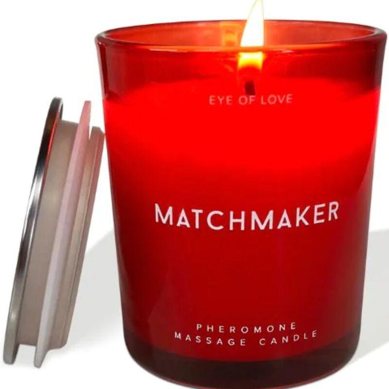 EYE OF LOVE - VELA DE MASSAGEM DIAMANTE VERMELHO MATCHMAKER ATTRACT HIM 150 ML