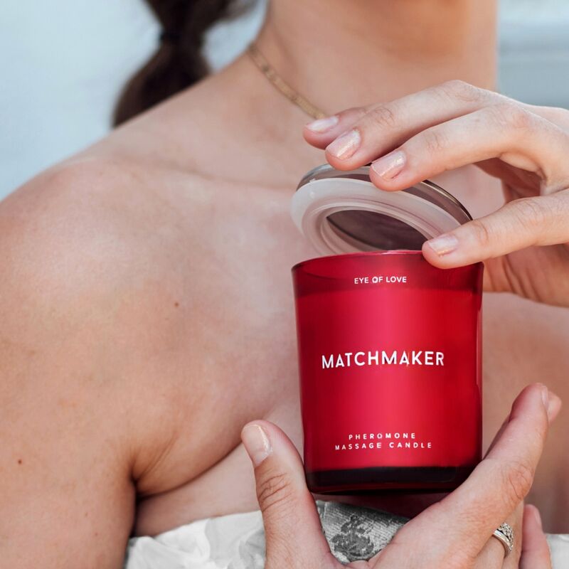 AUGE DER LIEBE - MATCHMAKER LOCKT IHN AN ROTER DIAMANT MASSAGEKERZE 150 ML