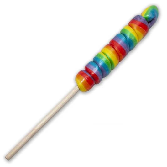 PRIDE – GROSSER LOLLIPOP MIT LGBT-FLAGGE FÜR CHULO, CHULO, MEIN LOLLIPOP /pt/pt/pt/pt/fr/it/