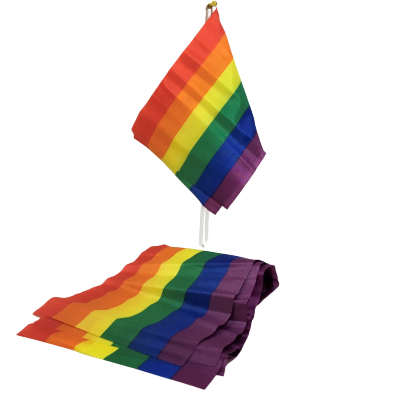 PRIDE - LGBT-FLAGGE KLEINE FLAGGE