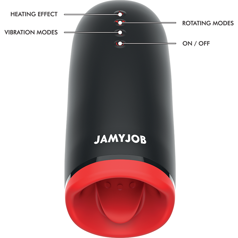 JAMYJOB - SPIN-X WARMING AND ROTATION MASTURBATOR