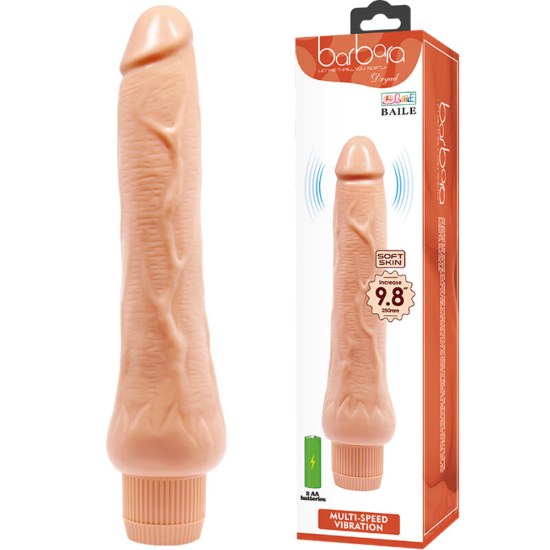 BAILE - VIBRADOR REALÍSTICO BARBARA 25 CM