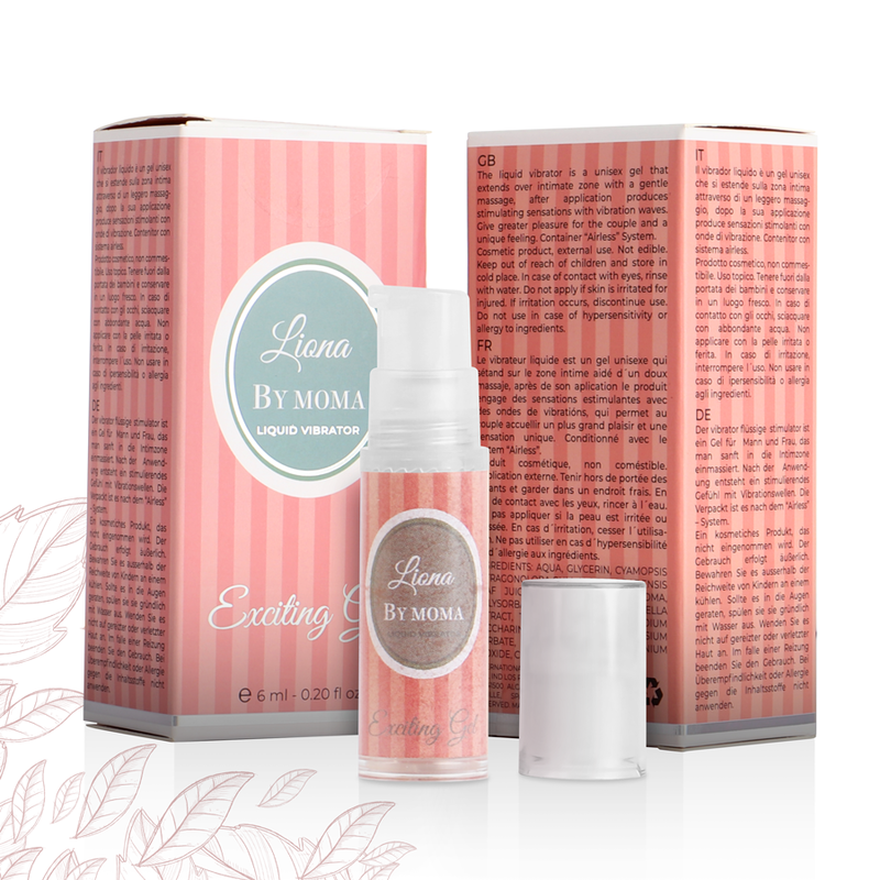 LIONA BY MOMA - FLÜSSIGER VIBRATOR, AUFREGENDES GEL, 6 ML