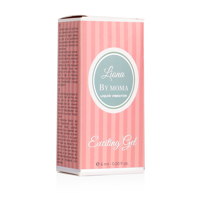 LIONA BY MOMA - FLÜSSIGER VIBRATOR, AUFREGENDES GEL, 6 ML