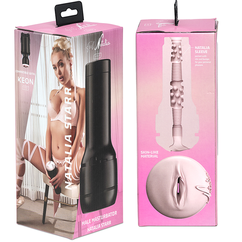 KIIROO - KEON + FEEL NATALIA STARR + LUBRIFICANTE DE QUALIDADE AQUA 50 ML