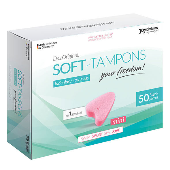 JOYDIVISION SOFT-TAMPONS - ORIGINAL SOFT-TAMPONS MINI X 50 UNIDADES