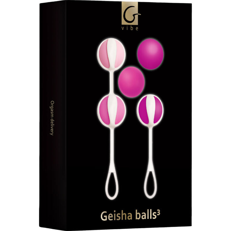 G-VIBE - SET OF 5 PINK GEIXA3 BALLS