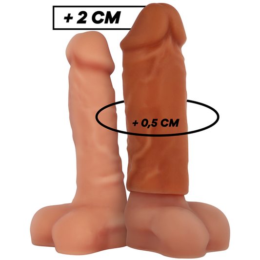 VIRILXL - LIQUID SILICONE PENIS EXTENSION V3 BROWN