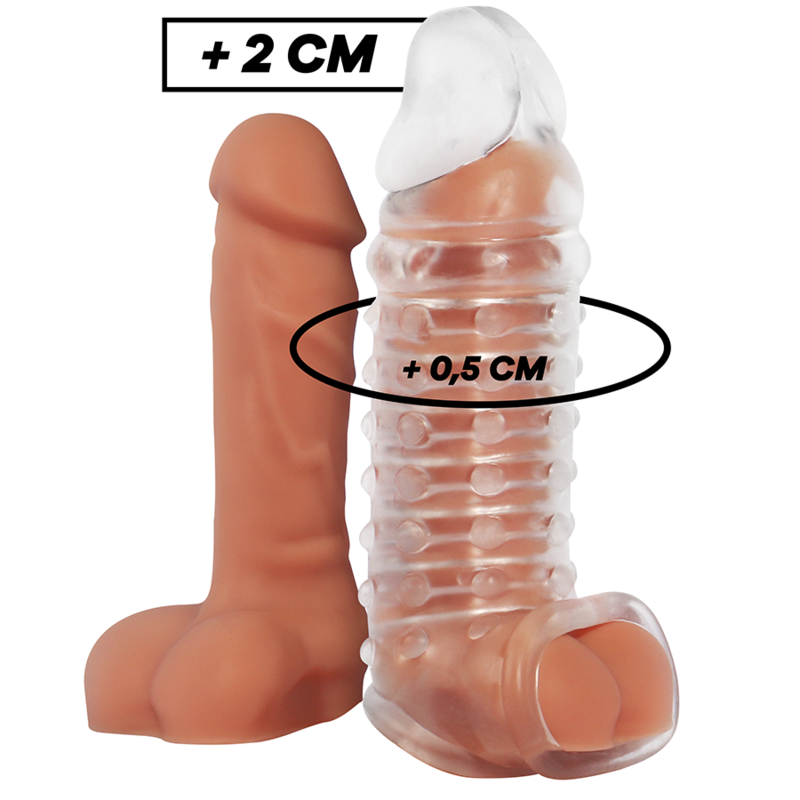 VIRILXL - PENIS EXTENSION AND TRANSPARENT V11 SHEATH