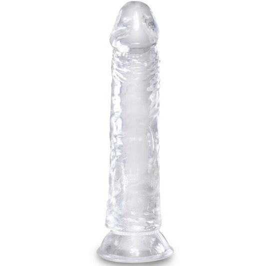 KING COCK - PÊNIS REALISTA CLARO 19.7 CM TRANSPARENTE